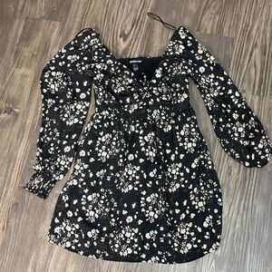 Floral Off-Shoulder Dress